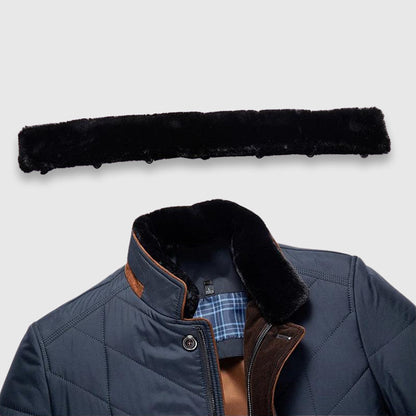 Men’s quilted insulated winter jacket for men | Everett -9