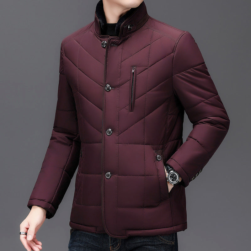 Men’s quilted insulated winter jacket for men | Everett -6