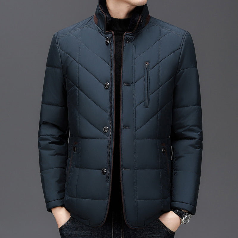 Men’s quilted insulated winter jacket for men | Everett -5