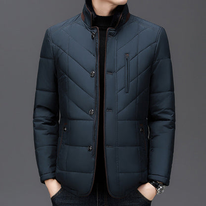 Men’s quilted insulated winter jacket for men | Everett -5