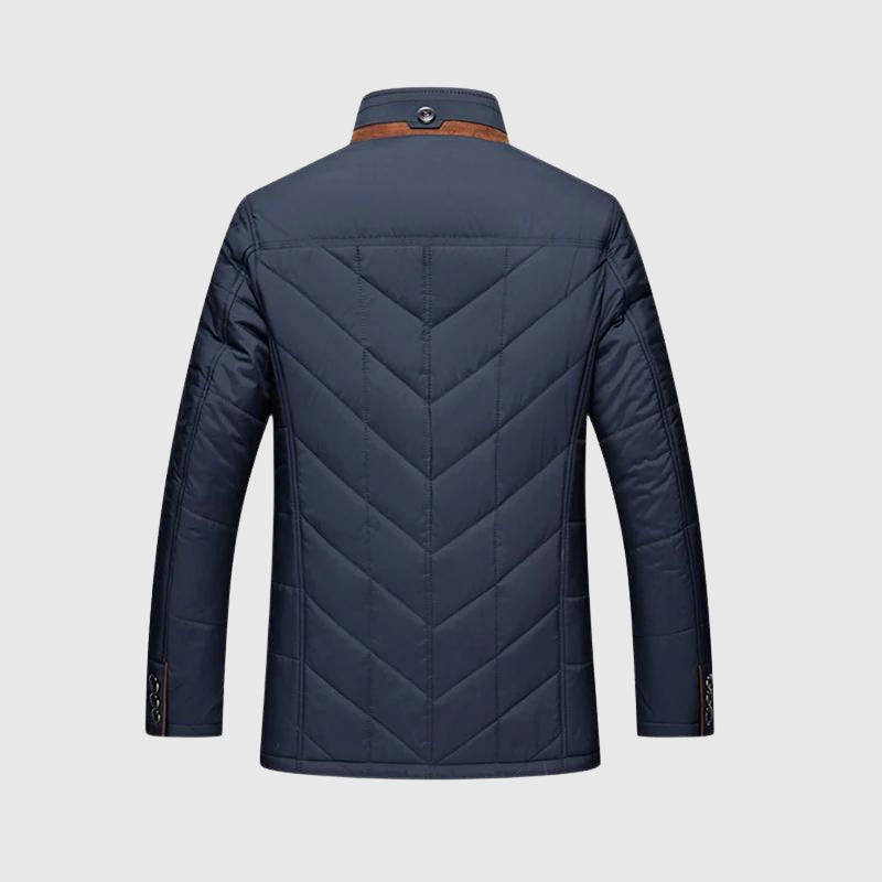Men’s quilted insulated winter jacket for men | Everett -7