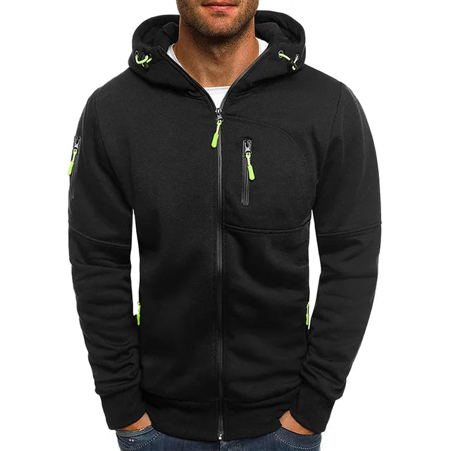Fleece tech elegant jacket for men | Orson -4
