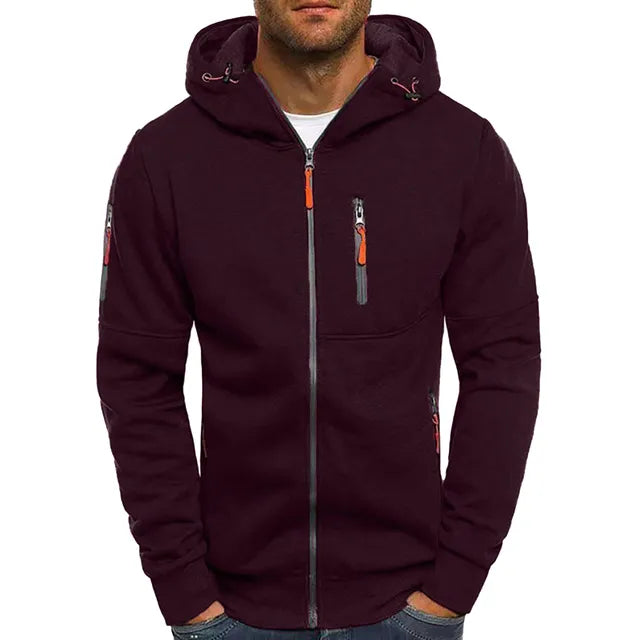 Fleece tech elegant jacket for men | Orson -5