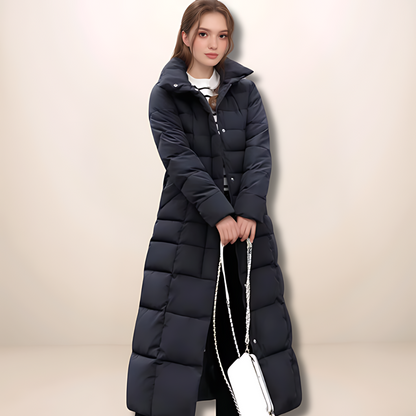 Quilted hooded parka for women | Sill -4