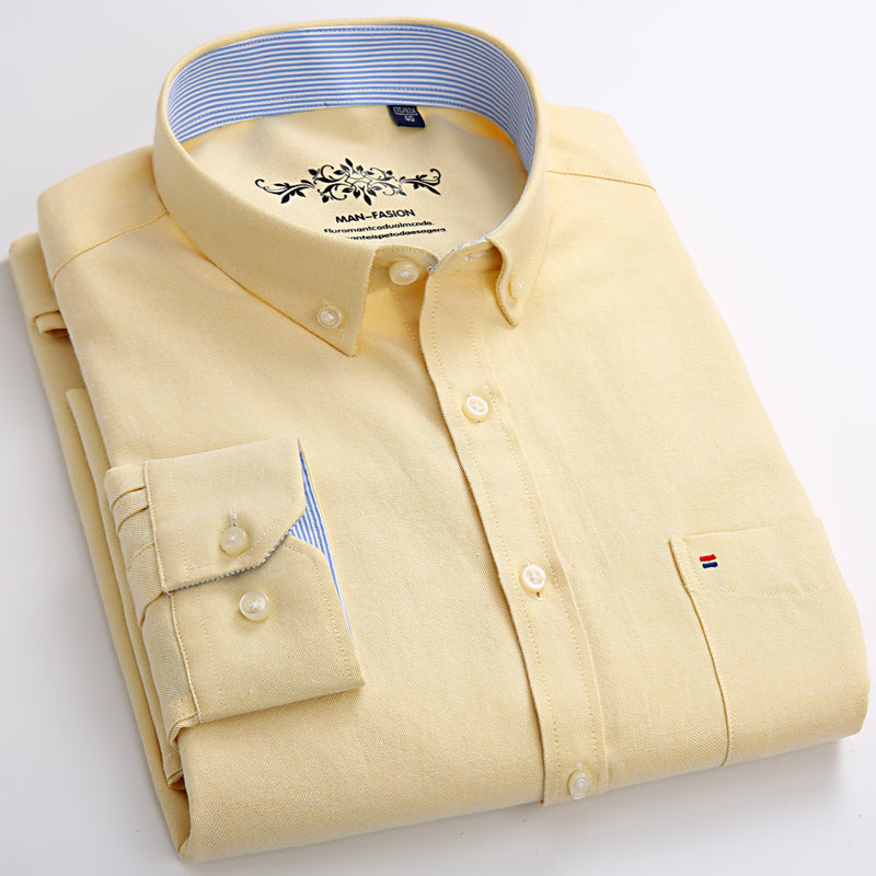 Button-up classic shirt for men | Peter -8