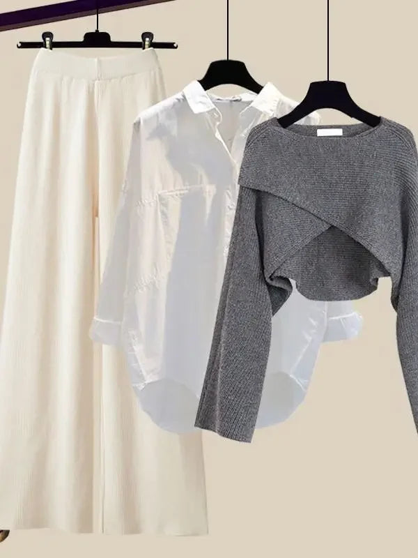 Modern three piece set for women | Lahni -4