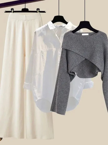 Modern three piece set for women | Lahni -4