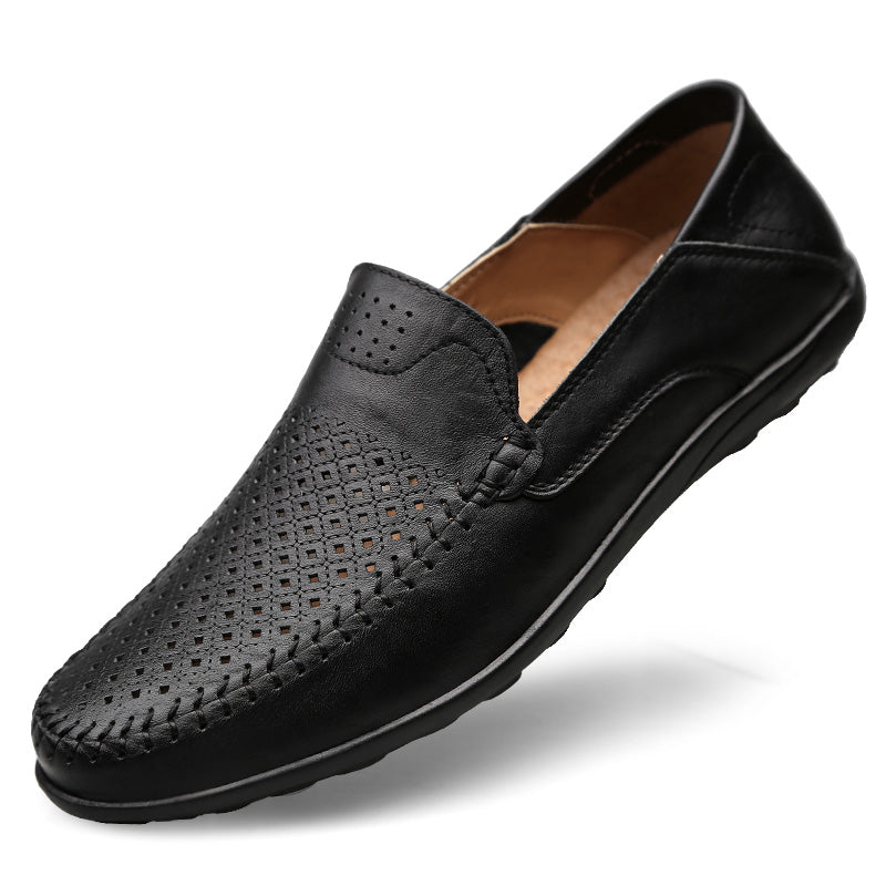 Breathable italian loafers for men | Damian -5