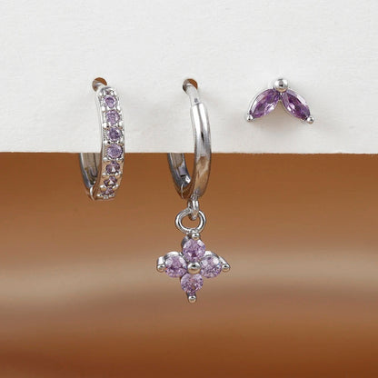 Earrings modern set for women | Eden -13