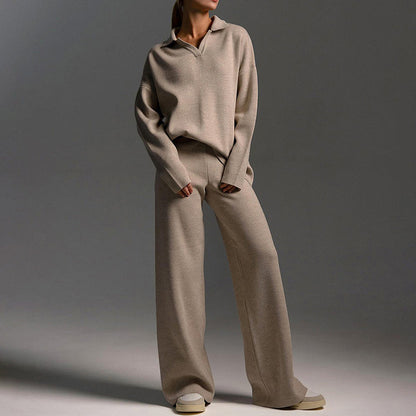 Collar chic polo set for women | Talitha -9