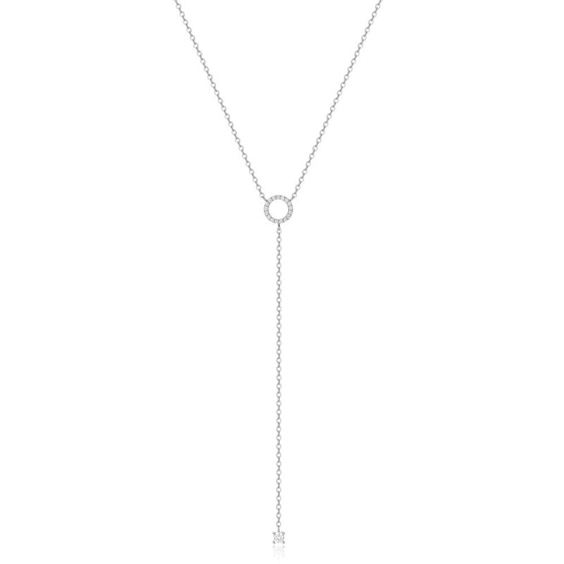 Pendant circle necklace for women | Tiana -3