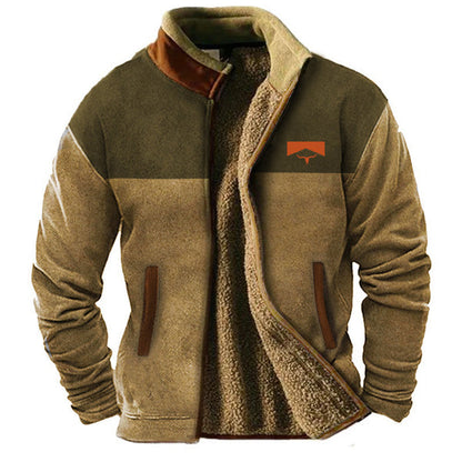 Zip vintage jacket for men | Marvien -8