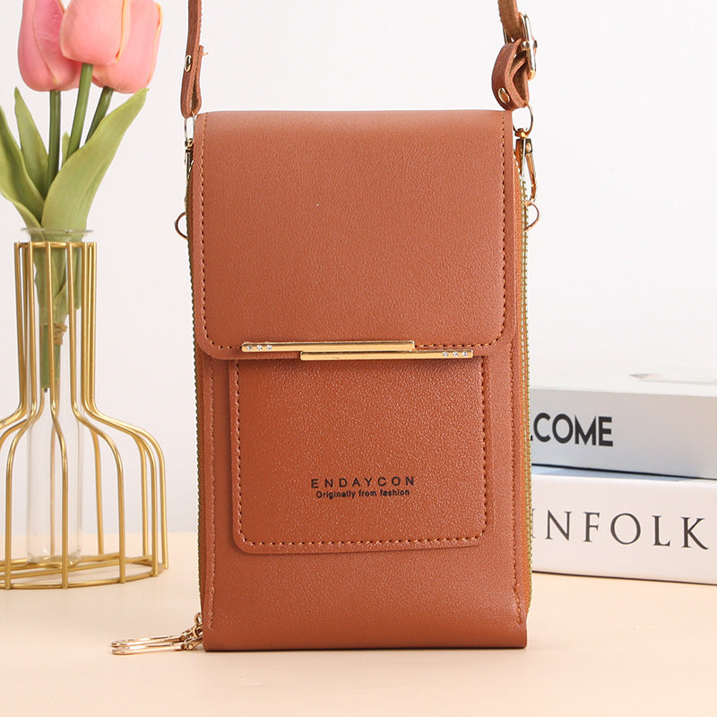 Crossbody compact phone touchscreen bag for women | Elina -7