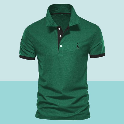 Cotton classic polo for men | Pierre -5