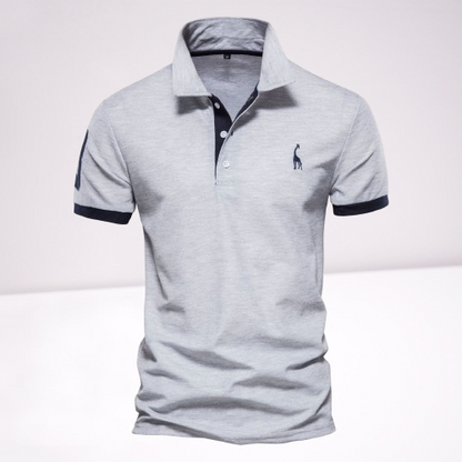 Cotton classic polo for men | Pierre -4
