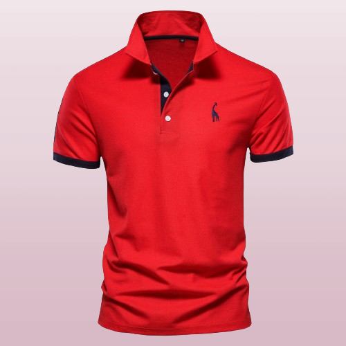 Cotton classic polo for men | Pierre -6