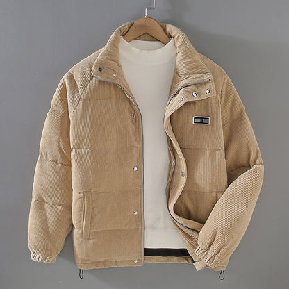 Street ribbed parka for men | Harry -4