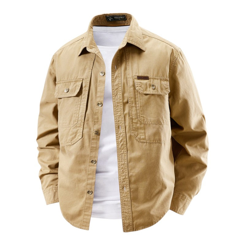 Classic work pockets shirt for men | Brenton -3