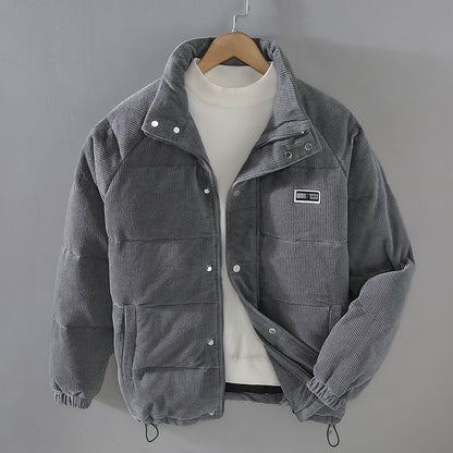 Street ribbed parka for men | Harry -1