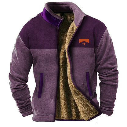 Zip vintage jacket for men | Marvien -7