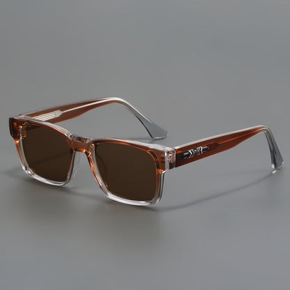 Frame ergonomic sunglasses for men | Squared -4