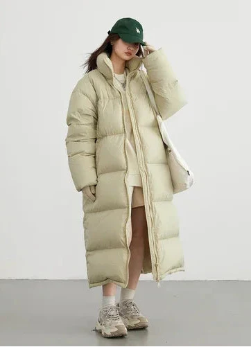 Long duvet jacket for women | Iris -2
