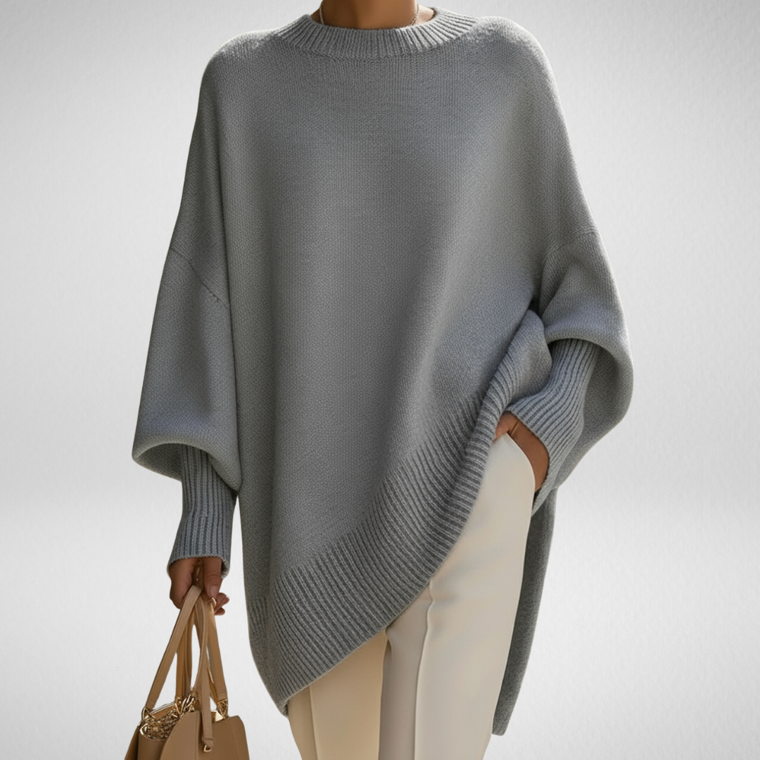 Oversized elegant sweater for women | Serena -1