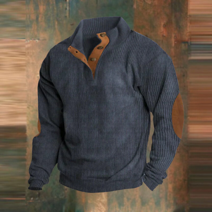 Casual high collar sweatshirt for men | Julien -2