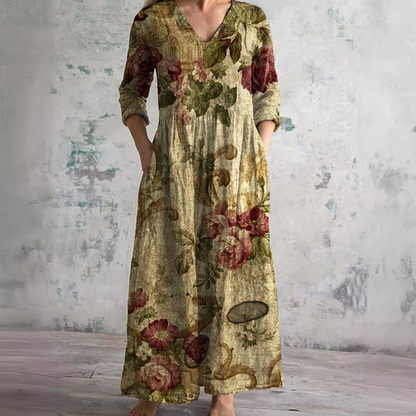 Maxi flowy dress for women | Emmeline -5