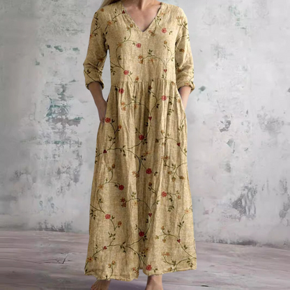 Maxi flowy dress for women | Emmeline -8