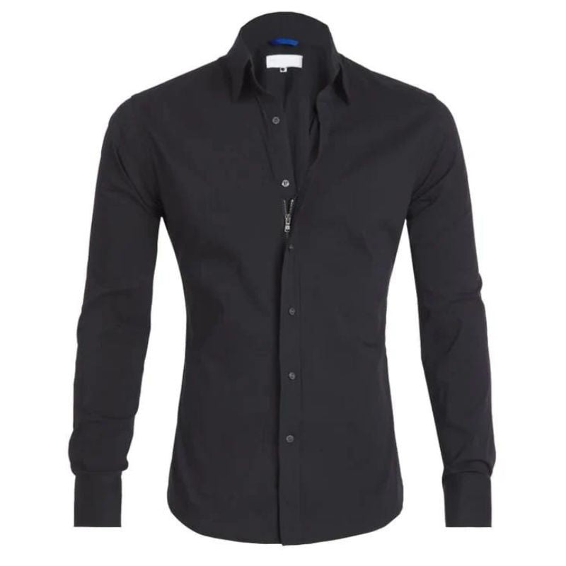 Zip modern shirt for men | William -3