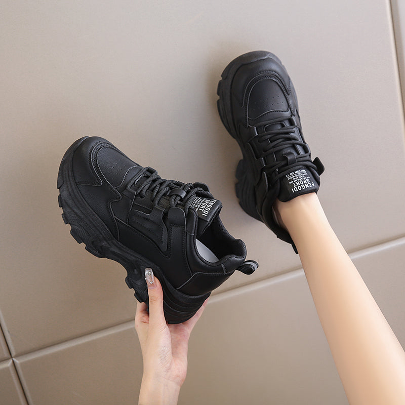 Lace-up platform sneakers for women | Vera -10