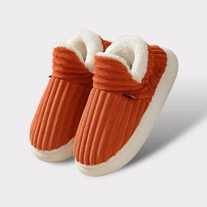 Winter plush slippers for women | Olivier -3