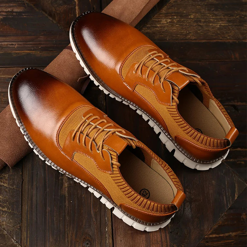 Modern hybrid oxford shoes for men | Orren Flex -1