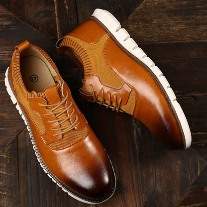 Modern hybrid oxford shoes for men | Orren Flex -3