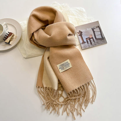 Winter double face scarf for women | Nala -5
