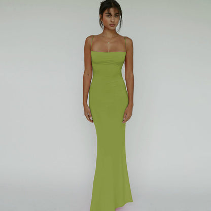 Elegant sexy back nu dress for women | Noemie -1