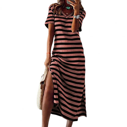 Striped serenity dress for women | Tyra -4