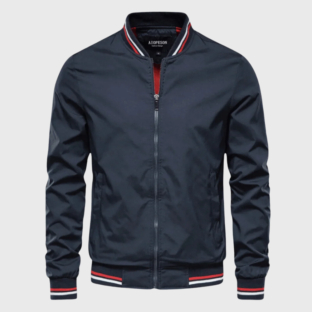 Classic bomber jacket for men -1