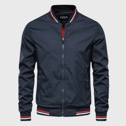 Classic bomber jacket for men -1