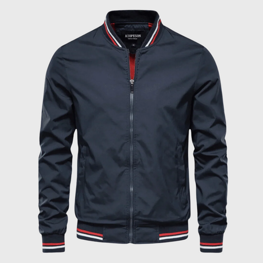 Classic bomber jacket for men -1