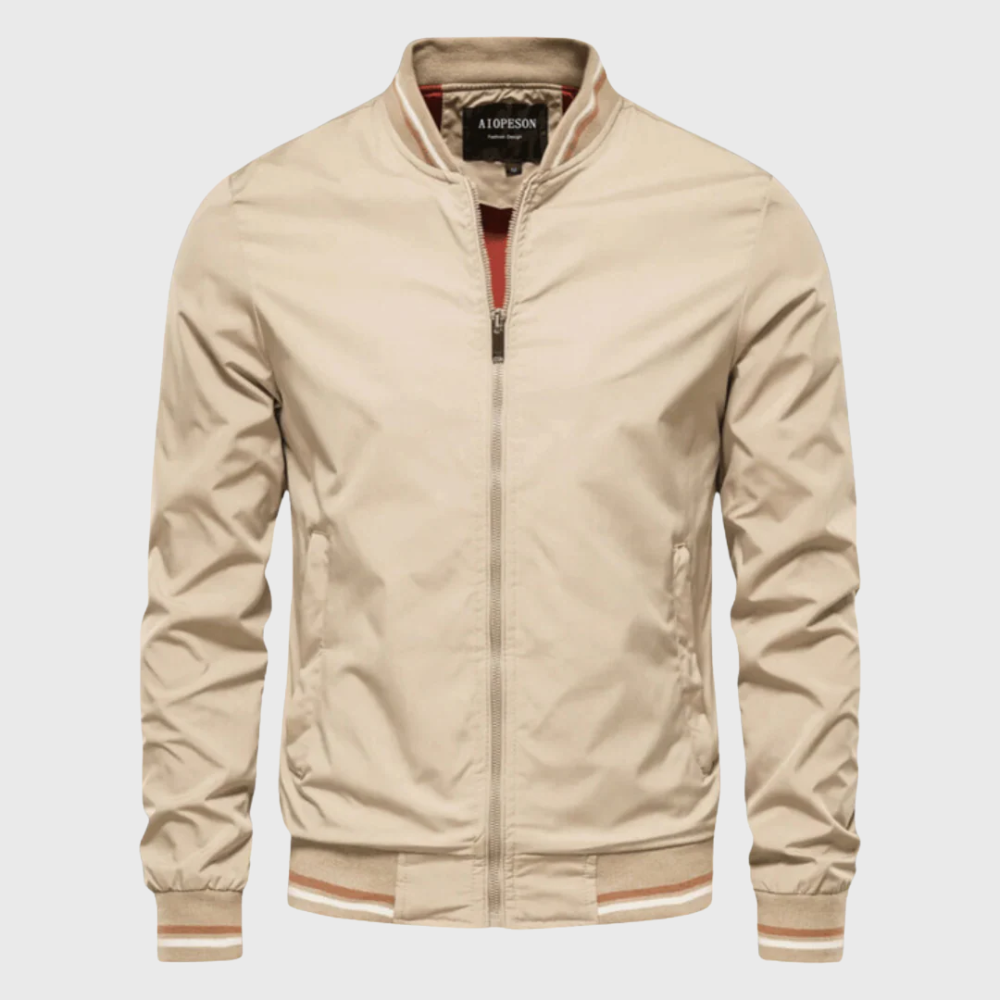 Classic bomber jacket for men -2