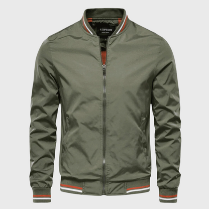 Classic bomber jacket for men -3