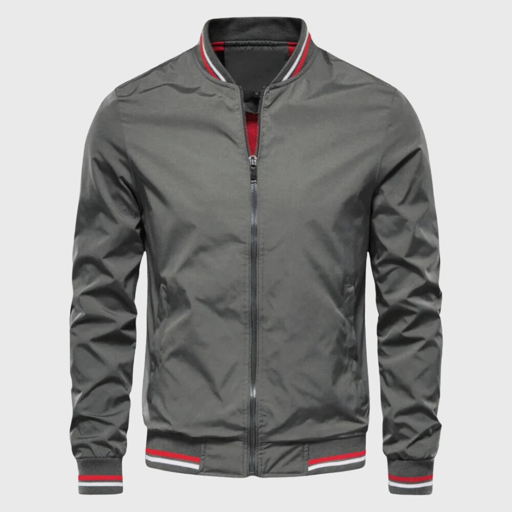 Classic bomber jacket for men -4