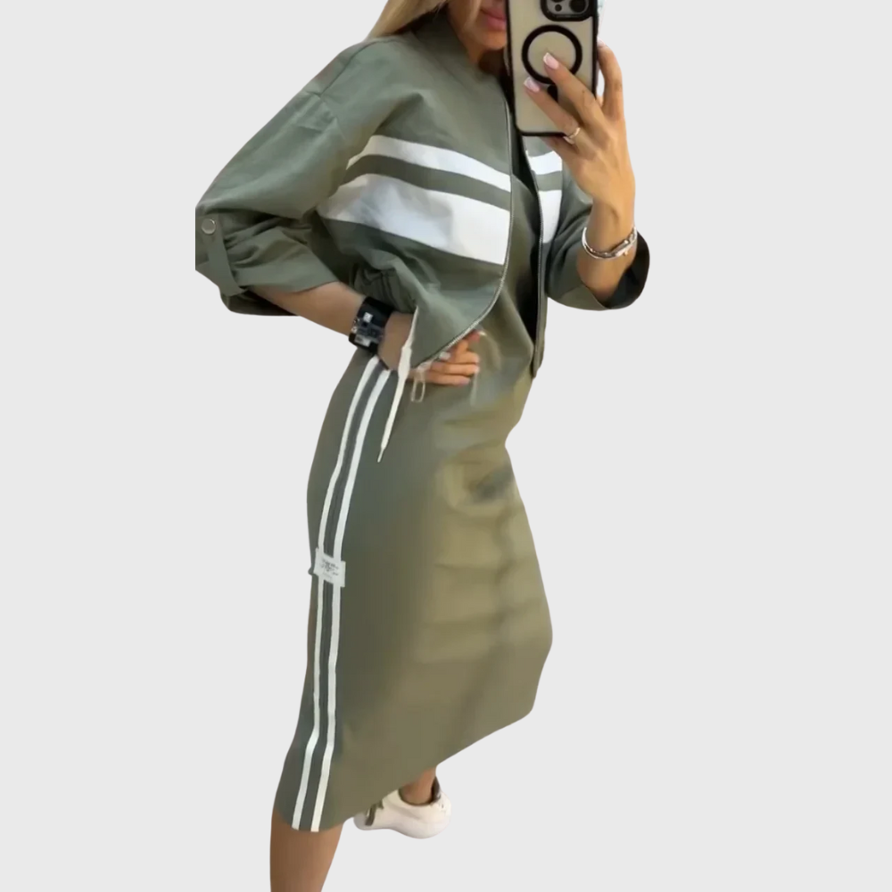 Length two-piece set for women | Sporty Mid -2