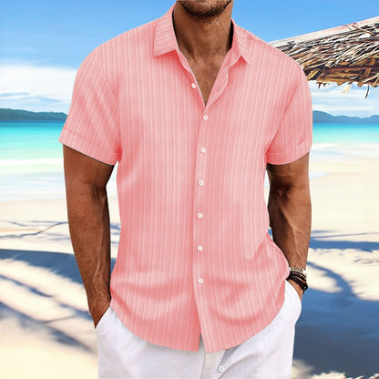 Smart short-sleeve shirt for men | Dante -6