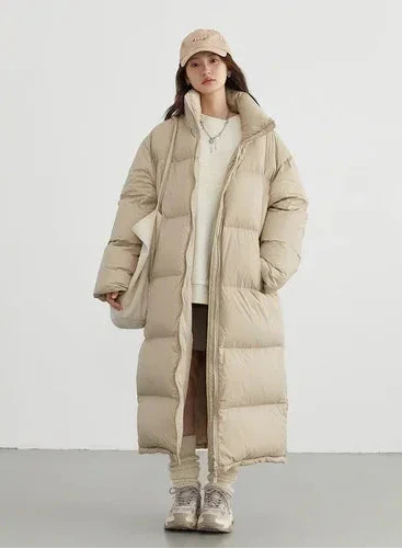 Long duvet jacket for women | Iris -4