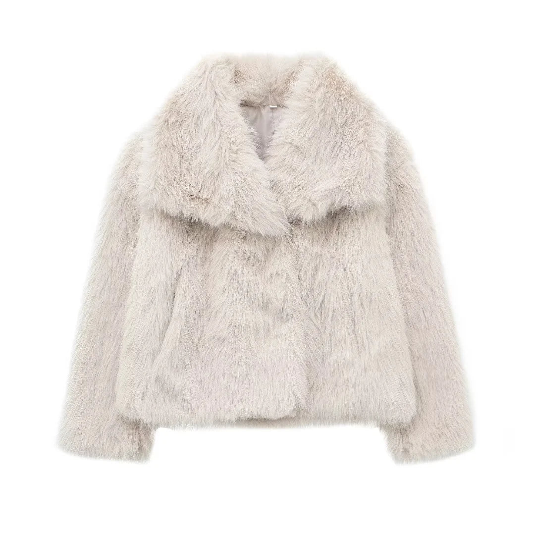 Fur luxurious jacket for women | Anastasia -1