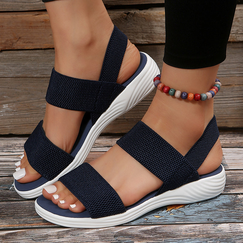 Wedge flexible sandals for women | Audette -5