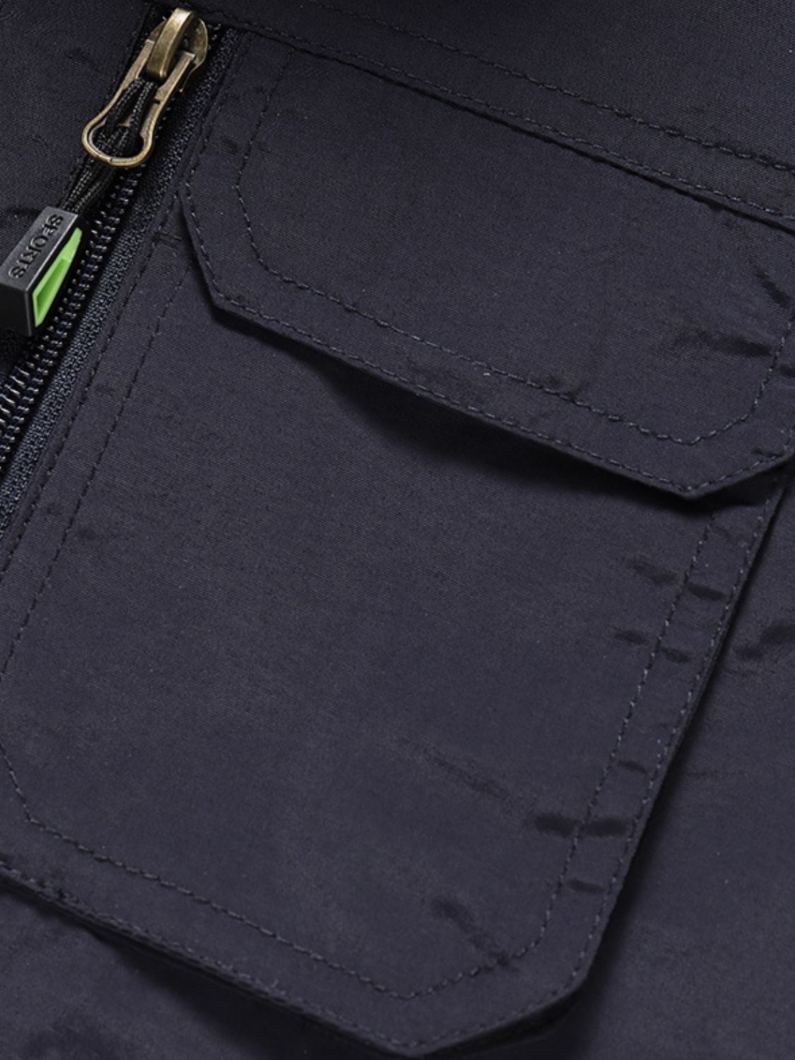 Utility multi-pocket vest for men -7